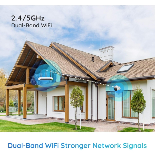 Reolink 5MP Spotlight Security Camera Battery/Solar Powered, Person/Vehicle Detection, Color Night Vision, 2-Way Audio, 5GHz/2.4GHz WiFi, No