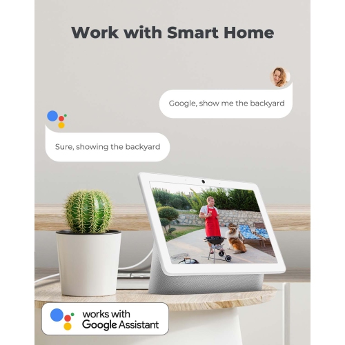 Reolink 4K Person/Vehicle Detection PoE Security Camera, Audio Recording