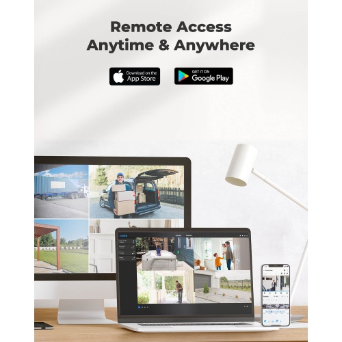 Reolink 4K PoE Security Camera with Person/Vehicle Detection, Audio Recording