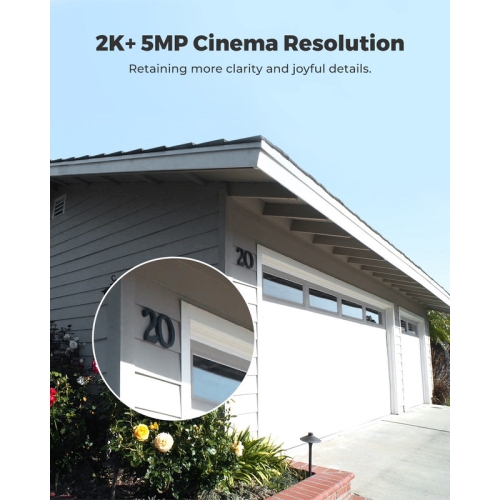 Reolink 5MP Spotlight Security Camera Battery/Solar Powered, Person/Vehicle Detection, Color Night Vision, 2-Way Audio, 5GHz/2.4GHz WiFi