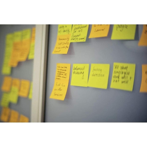 Self-Adhesive Translucent Sticky Note Pads 75x75mm 100 Sheet for Books Annotation, See Through Sticky Notes for School & Office