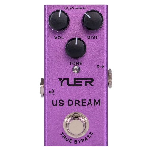 YUER  Us Dream Electric Guitar Effect Pedal True Bypass ✅New