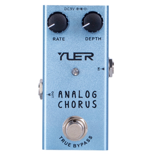 YUER Analog Chorus Electric Guitar Effect Pedal True Bypass ✅New