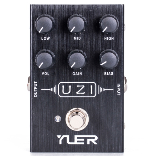 YUER  Uzi Distortion Electric Guitar Effect Pedal True Bypass ✅New
