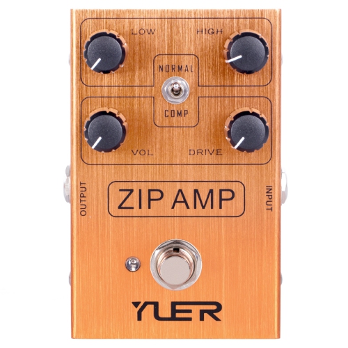 YUER ZIP AMP Overdrive Electric Guitar Effect Pedal True Bypass ✅New