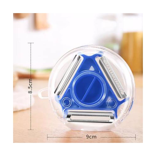 3 in 1 Stainless Steel Blade Rotary Peeler for Kitchen Vegetable Fruit Peeler Suitable for Vegetable Fruits