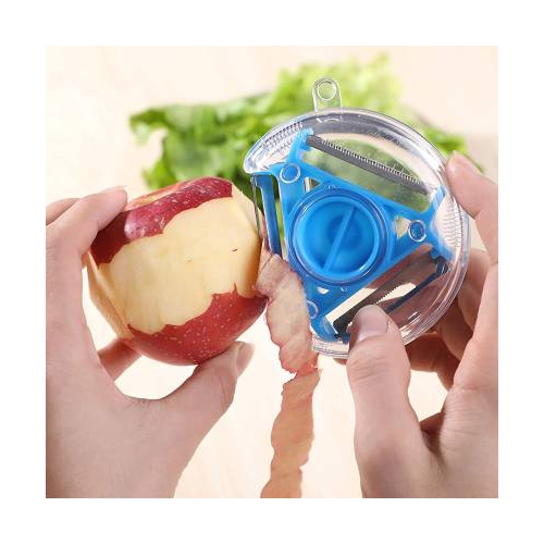 3 in 1 Stainless Steel Blade Rotary Peeler for Kitchen Vegetable Fruit Peeler Suitable for Vegetable Fruits