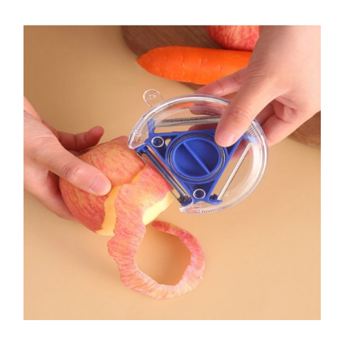 3 in 1 Stainless Steel Blade Rotary Peeler for Kitchen Vegetable Fruit Peeler Suitable for Vegetable Fruits
