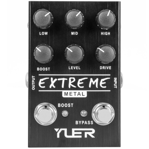 YUER  Extreme Metal Electric Guitar Effect Pedal True Bypass ✅New