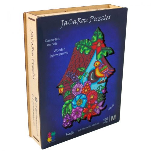 JACAROU PUZZLES  150PCs Wooden Jigsaw Puzzle