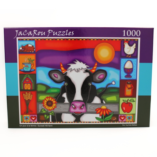 JACAROU PUZZLES  1000PCs Jigsaw Puzzle