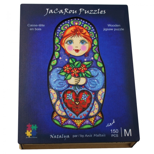 JACAROU PUZZLES  150PCs Wooden Jigsaw Puzzle