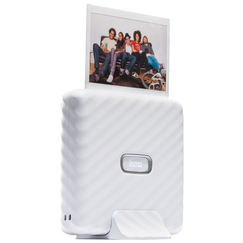 Fujifilm Instax Link Wide Smartphone Printer - Ash White | Best