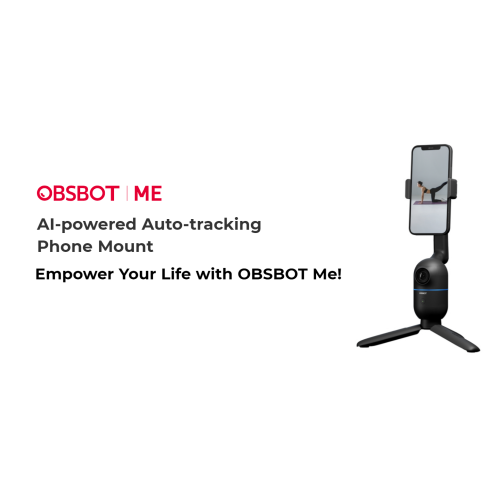 OBSBOT ME - Support de téléphone selfie alimenté par l'IA