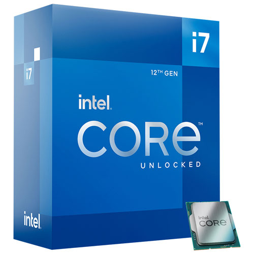 Processeur octocoeur Core i7-12700K de 3,6 GHz d'Intel