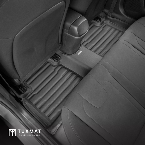 TuxMat - For Hyundai Elantra Hybrid 2021-2026 Models - Custom Car Mats - Maximum Coverage, All Weather, Laser Measured - This Full Set Includes 1st