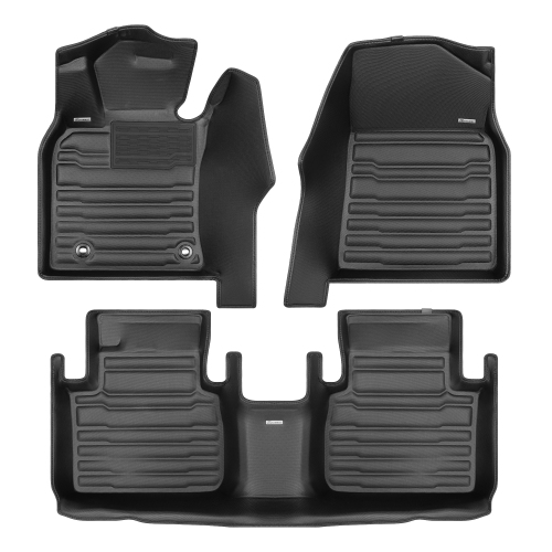TUXMAT  - for Toyota Camry Fwd 2018-2024 Models - Custom Car Mats - Maximum Coverage, All Weather, Laser Measured - This Full Set Includes 1St And