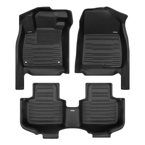 TUXMAT  - for Honda Accord Sedan Hybrid 2018-2022 Models - Custom Car Mats - Maximum Coverage, All Weather, Laser Measured - This Full Set Includes