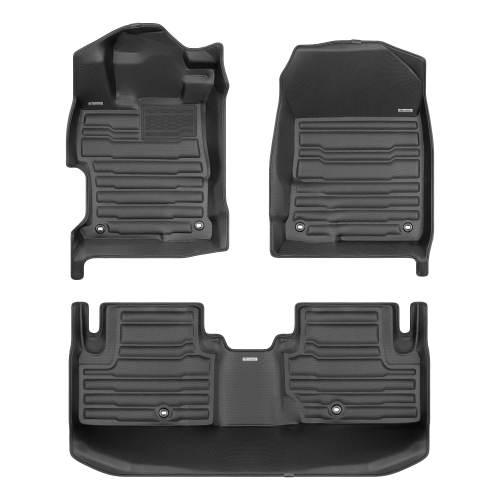 TUXMAT  - for Acura Ilx 2019-2022 Models - Custom Car Mats - Maximum Coverage, All Weather, Laser Measured - This Full Set Includes 1St And 2Nd Rows