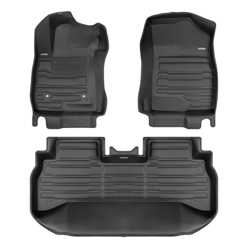 TUXMAT  - for Chevrolet Trailblazer Fwd 2021-2026 Models - Custom Car Mats - Maximum Coverage, All Weather, Laser Measured - This Full Set Includes