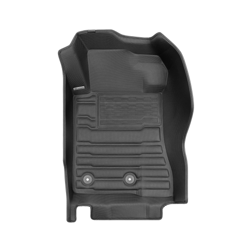 TuxMat - For Ford Mustang 2015-2023 Models - Custom Car Mats - Maximum Coverage, All Weather, Laser Measured - This Full Set Includes 1st and 2nd Rows