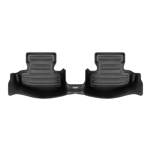 TuxMat - For Ford Mustang 2015-2023 Models - Custom Car Mats - Maximum Coverage, All Weather, Laser Measured - This Full Set Includes 1st and 2nd Rows