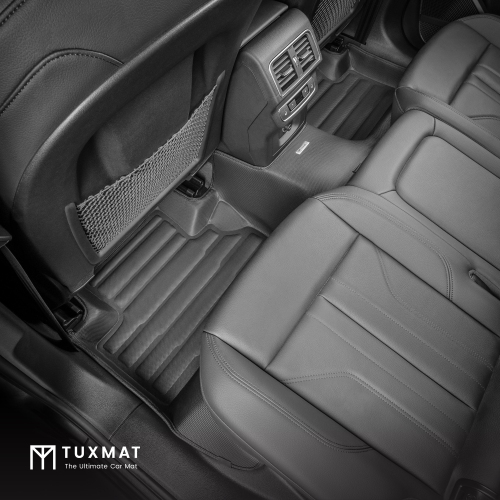 TuxMat - For Audi Q5/Q5 Sportback/SQ5/SQ5 Sportback 2018-2025 Models - Custom Car Mats - Maximum Coverage, All Weather, Laser Measured - Includes 1st