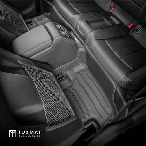 TuxMat - For Audi A5 Coupe 2018-2024 Models - Custom Car Mats - Maximum Coverage, All Weather, Laser Measured - This Full Set Includes 1st and 2nd