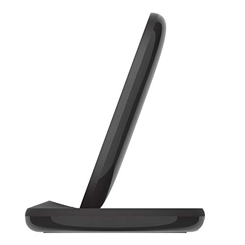 Belkin Wireless Charger - Qi-Certified 15W Max Fast Charging Stand - Quick Turbo Cordless Upright Charger - Universal Qi Co...