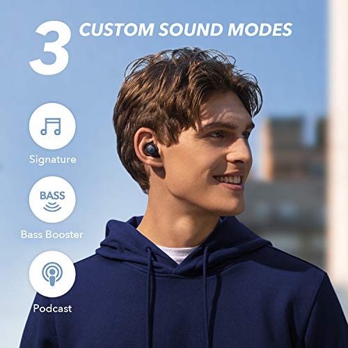 Soundcore by Anker Life A1 True Wireless Earbuds, Powerful Customized Sound, 35H Playtime, Wireless Charging, USB-C Fast Ch...