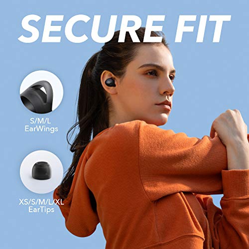 Soundcore by Anker Life A1 True Wireless Earbuds, Powerful Customized Sound, 35H Playtime, Wireless Charging, USB-C Fast Ch...
