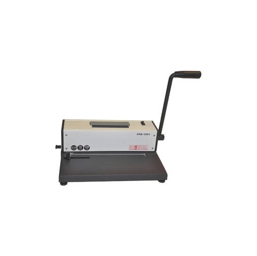 Coil Spiral Binding Machine with Electric Inserter