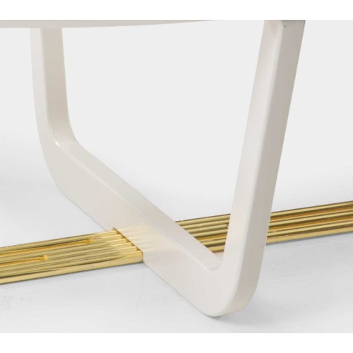 Aura Modern Gold Coffee Table