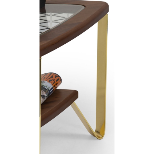 Tripod Shelf End Table