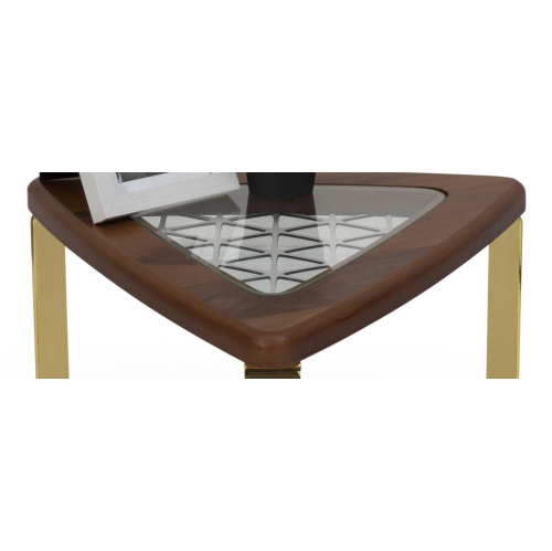 Tripod Shelf End Table