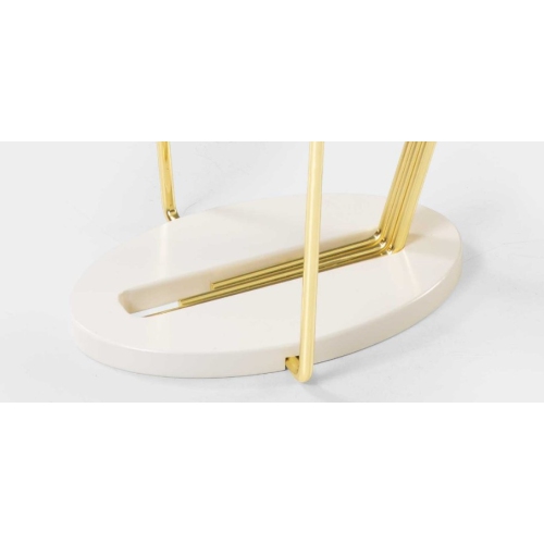 Aura Modern Gold Side Table