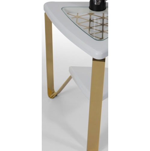 Tripod Shelf End Table