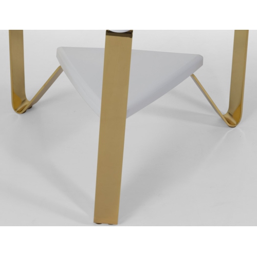 Tripod Shelf End Table