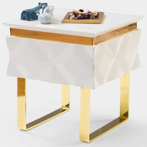 C-DECOR  Snow Flake Side Table