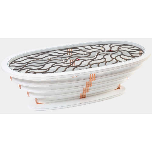 Set Ice Pond Coffee Table + End Table