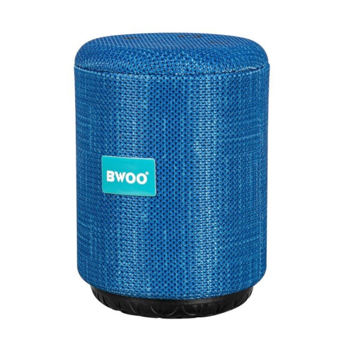 BWOO BS-50BL Speaker Bluetooth 5.0, WAV, MP3, TF Card, USB, AUX. Blue