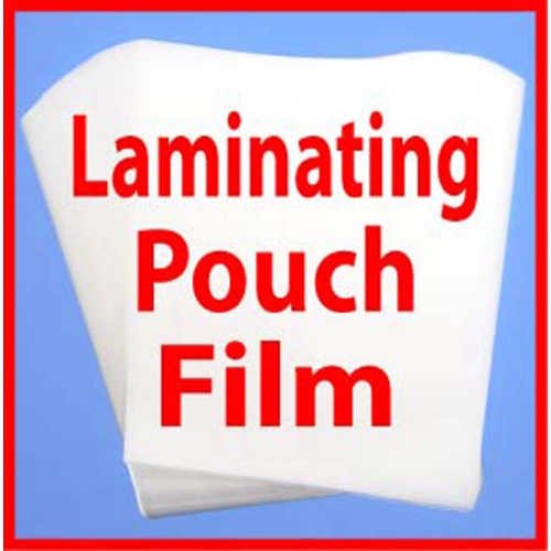 9x14.5inch 3Mil, PVC 2 Flap Laminating Glossy Pouch Film