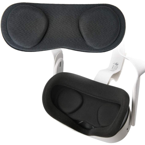 VR Lens Protect Cover Housse anti-poussière pour Oculus Quest 2 Housse de protection lavable Noir - axGear