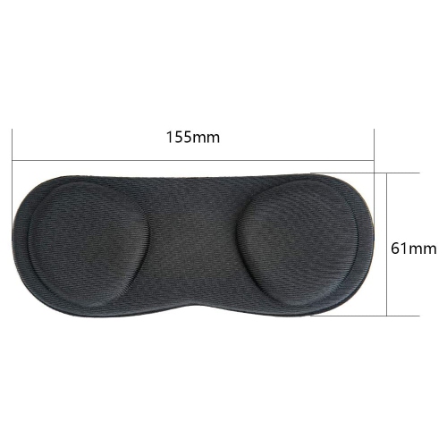 VR Lens Protect Cover Housse anti-poussière pour Oculus Quest 2 Housse de protection lavable Noir - axGear