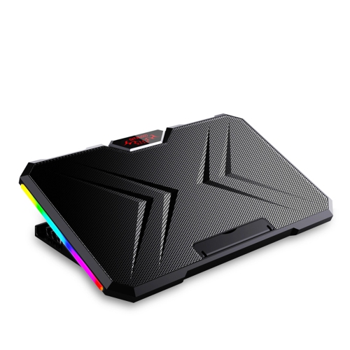 RGB Laptop Cooling Pad for 11"-17.3" Notebook Laptop Cooler with 2 Big Quiet Cooling Fans - axGear