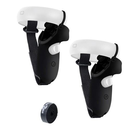 Touch Controller Grip Cover for Oculus Quest 2 Anti-slip and Anti-fall Protective Sleeve with Hand Strap - axGear