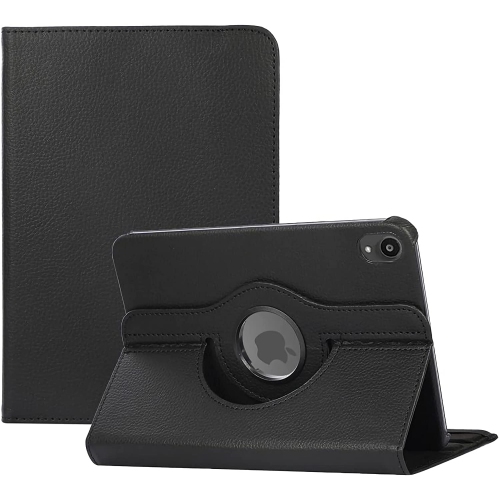 Pour ipad 6e génération 9. 7 étui smart cover en cuir magnétique mince pour  apple - noir
