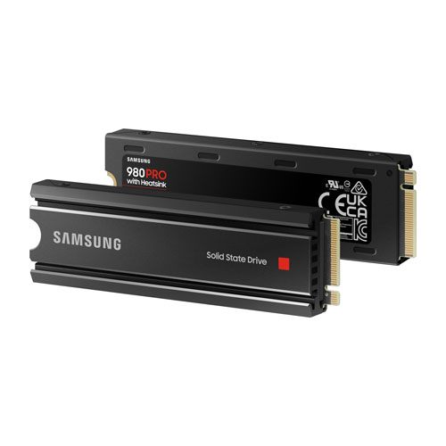Samsung 980 PRO Heatsink 2TB NVMe PCI-e Internal Solid State Drive (MZ-V8P2T0CW)