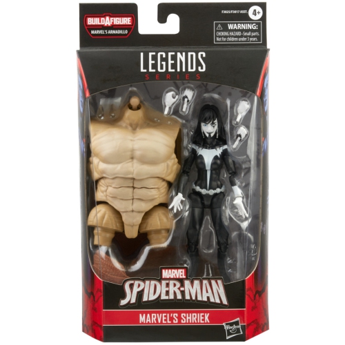 Marvel Legends Spider-Man 6 Inch Action Figure BAF Armadillo - Shriek