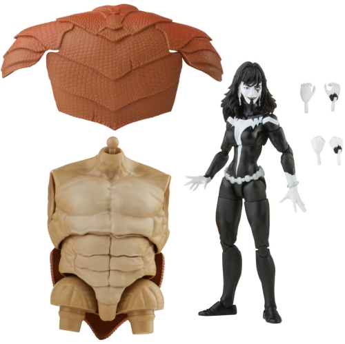 Marvel Legends Spider-Man 6 Inch Action Figure BAF Armadillo - Shriek